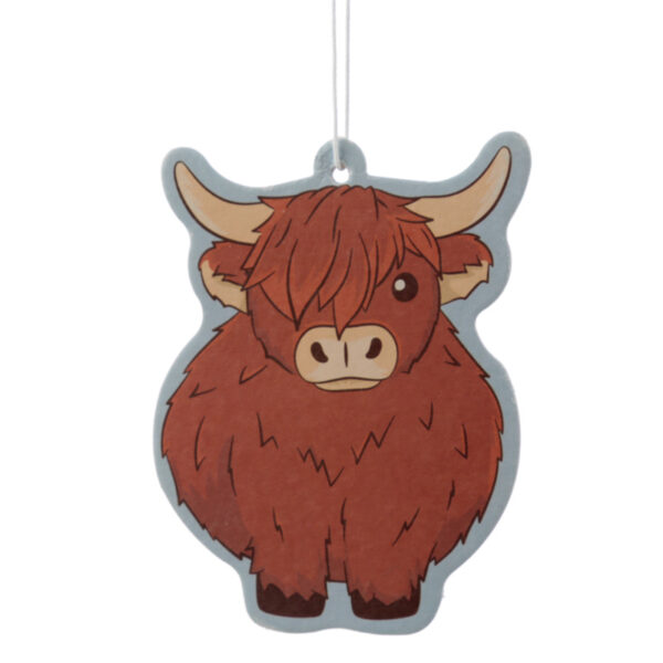 Air Freshener - Autumn Leaves Scented Highland Coo - Image 2