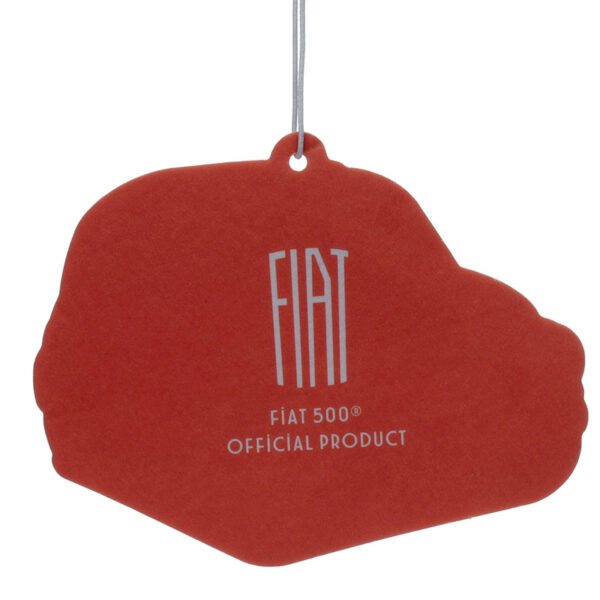 Air Freshener - Orange Scented Retro Red Fiat 500 - Image 3