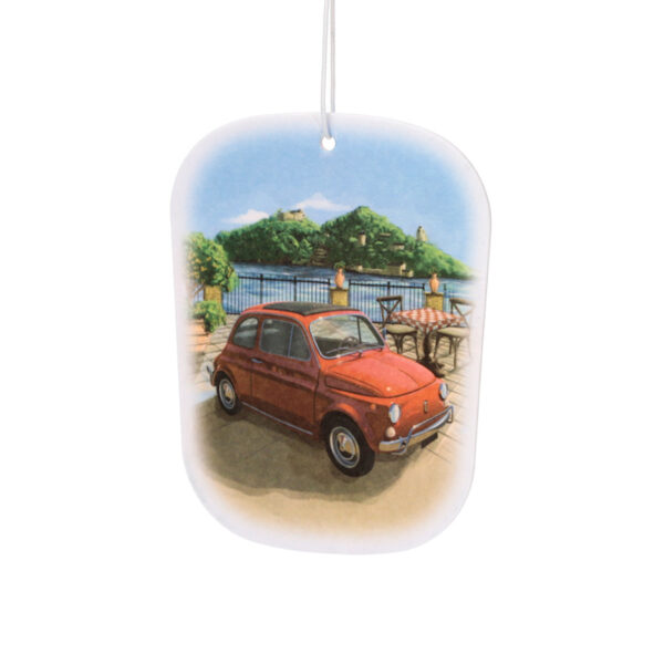 Air Freshener - Lemon Scented Fiat 500 Mountain Scene - Image 2