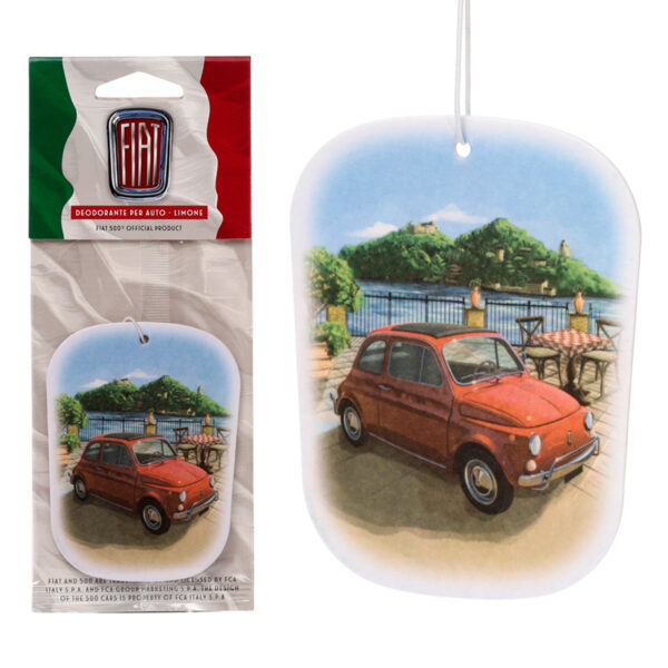 Air Freshener - Lemon Scented Fiat 500 Mountain Scene - Image 5