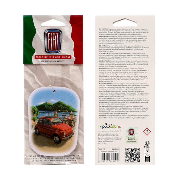 Air Freshener - Lemon Scented Fiat 500 Mountain Scene - Image 7