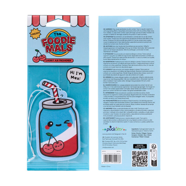 Air Freshener - Cherry Scented Max the Cherry Cola Foodiemals - Image 6