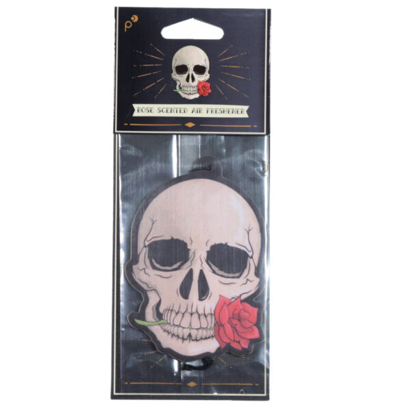 Air Freshener - Rose Scented Gothic Skulls and Roses - Image 3