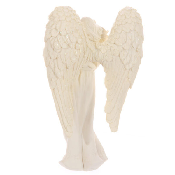 Tea Light Candle Holder - Standing Angel - Image 3