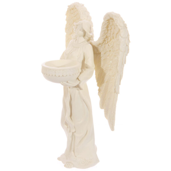 Tea Light Candle Holder - Standing Angel - Image 4