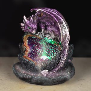 Fantasy LED Backflow Incense Burner - Crystal Baby Dragon