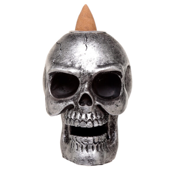 Backflow Incense Burner - Small Skull - Image 6