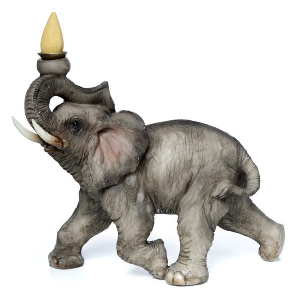 Backflow Incense Burner - Elephant - Image 2