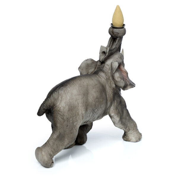 Backflow Incense Burner - Elephant - Image 3