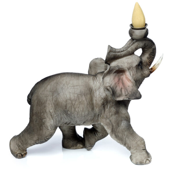Backflow Incense Burner - Elephant - Image 4