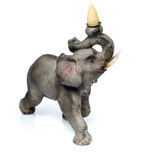 Backflow Incense Burner - Elephant - Image 5