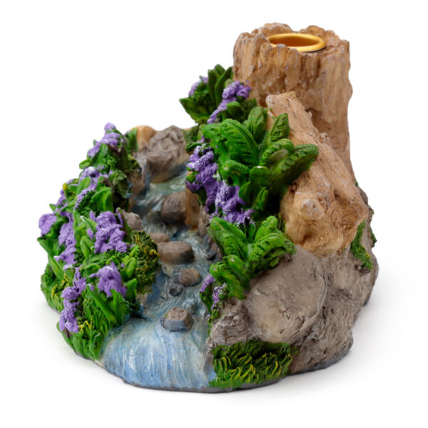 Backflow Incense Burner - Ancient Woodland Bluebell Stream - Image 3
