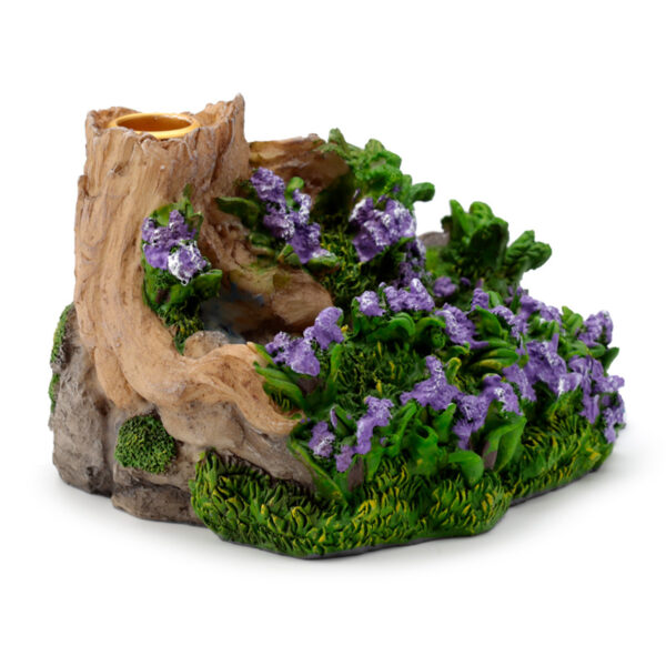 Backflow Incense Burner - Ancient Woodland Bluebell Stream - Image 7
