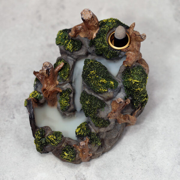 Backflow Incense Burner - Ancient Woodland Secret Cave - Image 7