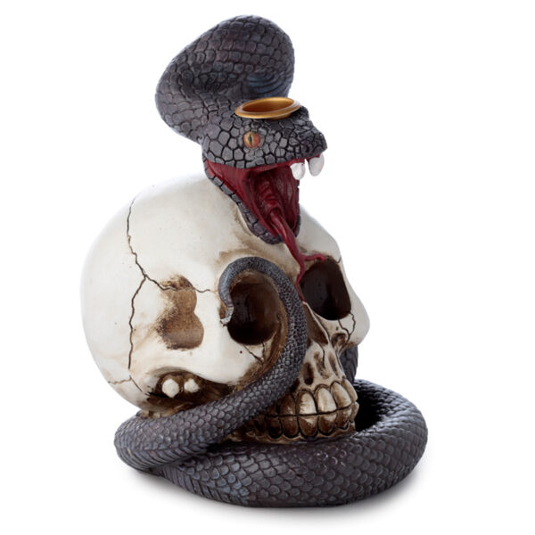 Backflow Incense Burner - Snake and Skull - Image 5