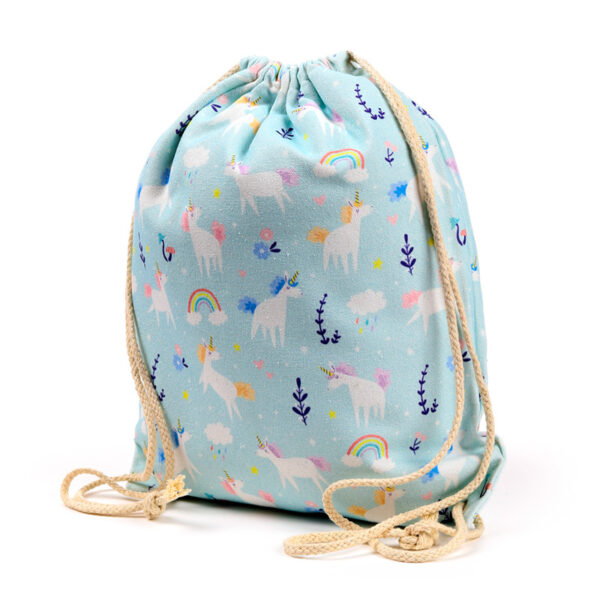 Drawstring Canvas Bag - Unicorn Magic - Image 6