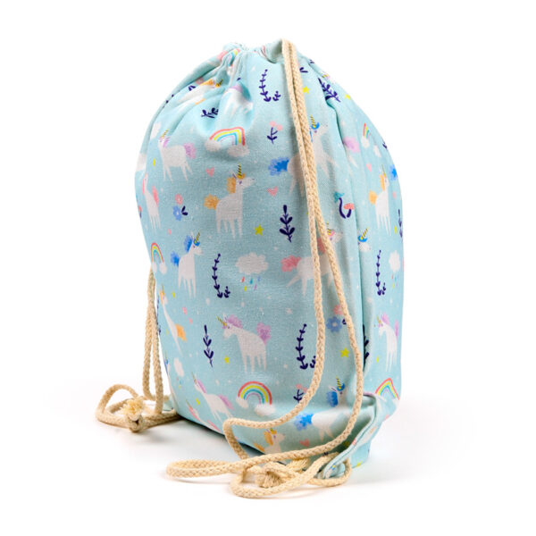 Drawstring Canvas Bag - Unicorn Magic - Image 7