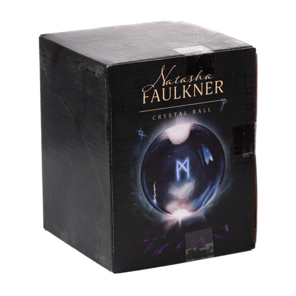 Decorative Mystical 10cm Crystal Ball with Stand - Image 4