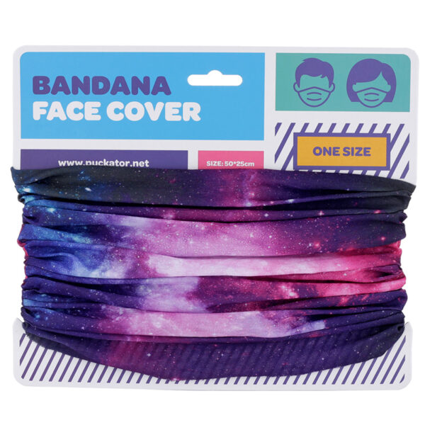 Neck Warmer Tube Scarf - Star Gazing Starry Night - Image 3