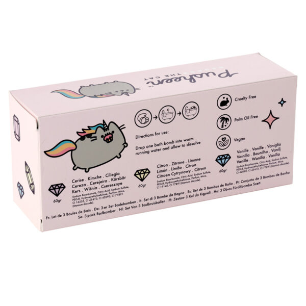 Handmade Bath Bomb Set of 3 - Pusheen the Cat - Image 5