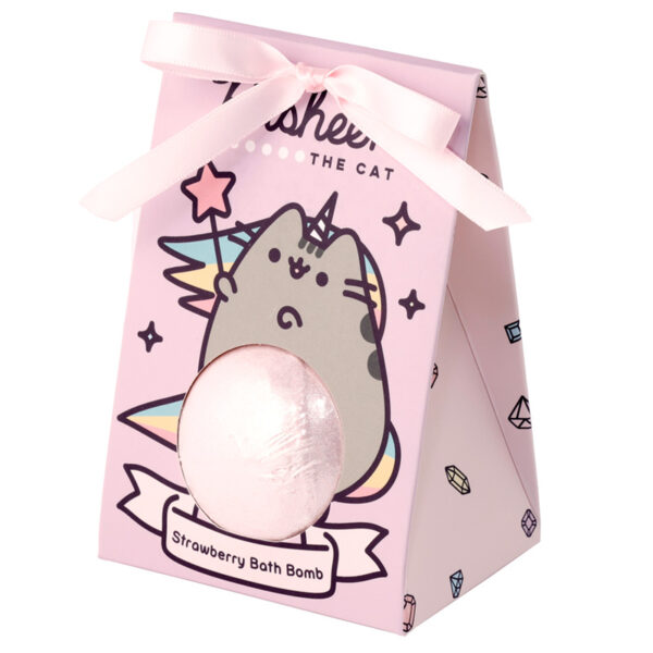 Handmade Bath Bomb in Gift Box - Pusheen the Cat - Image 5