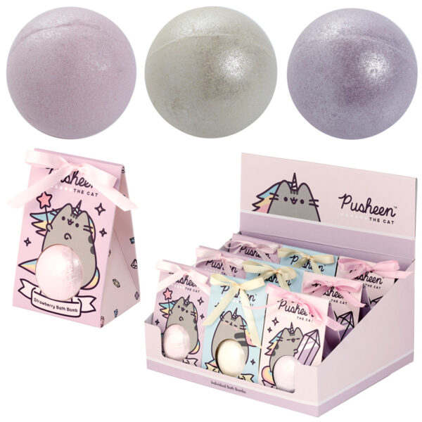 Handmade Bath Bomb in Gift Box - Pusheen the Cat - Image 9