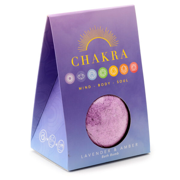 Handmade Bath Bomb in Gift Box - Chakra - Image 3