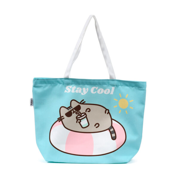 Polyester Beach Bag - Pusheen the Cat Summer