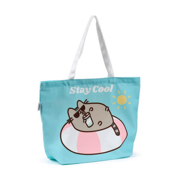 Polyester Beach Bag - Pusheen the Cat Summer - Image 2