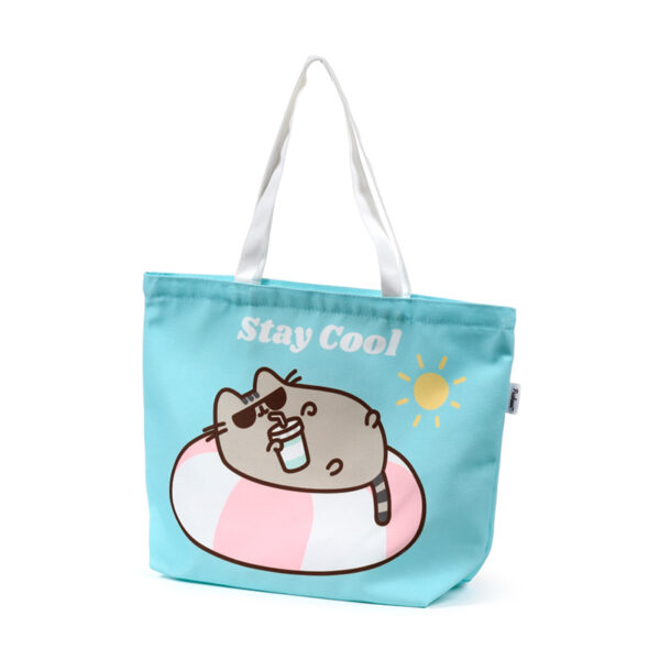 Polyester Beach Bag - Pusheen the Cat Summer - Image 3