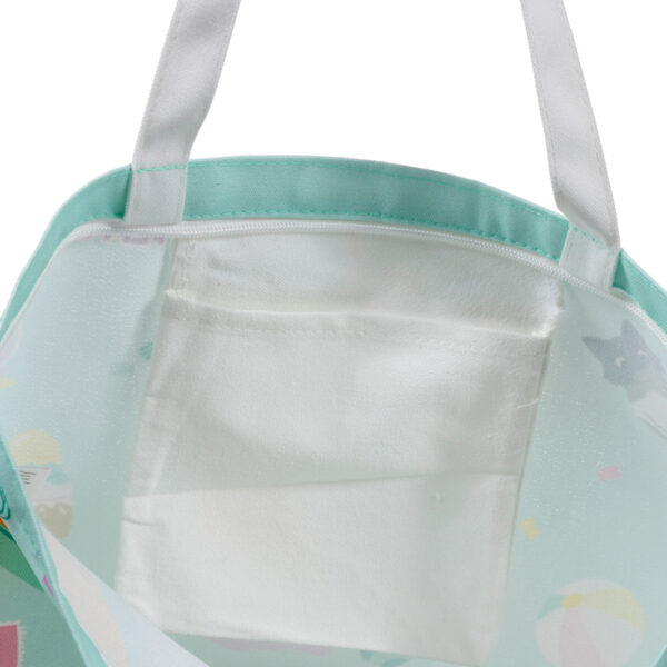 Polyester Beach Bag - Beans & Co Cats - Image 5