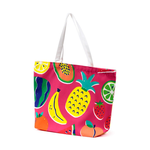 Polyester Beach Bag - Summer Fruits - Image 4
