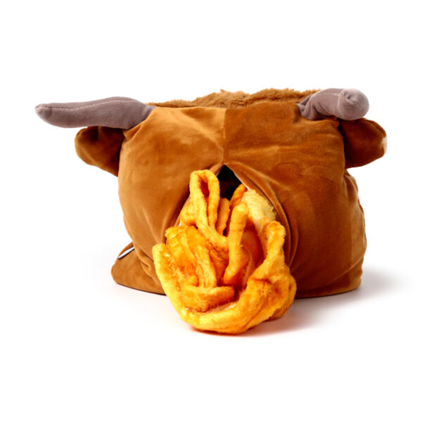2-in-1 Blankeazzz Plush Toy & Travel Blanket - Highland Coo - Image 5