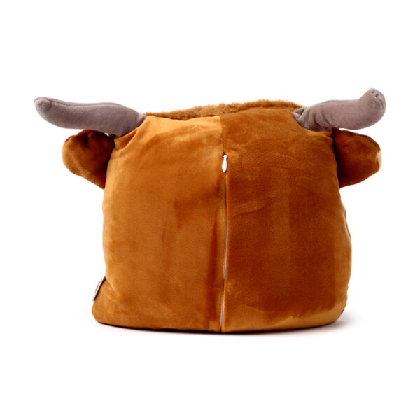 2-in-1 Blankeazzz Plush Toy & Travel Blanket - Highland Coo - Image 8