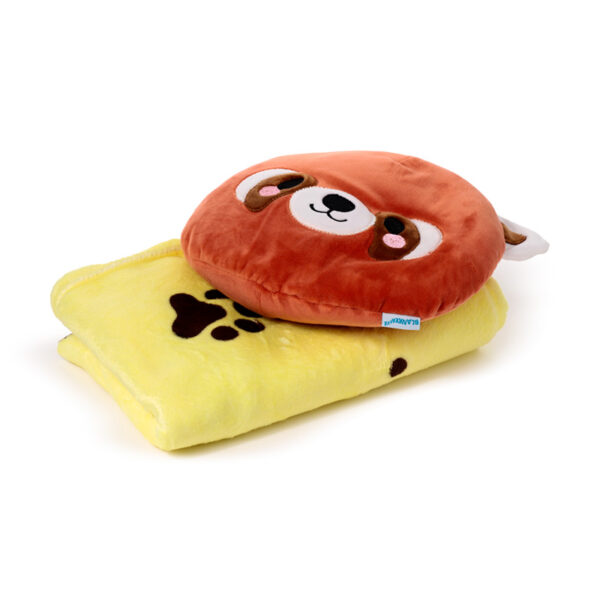 2-in-1 Blankeazzz Plush Toy & Travel Blanket - Adoramals Ru the Red Panda - Image 4
