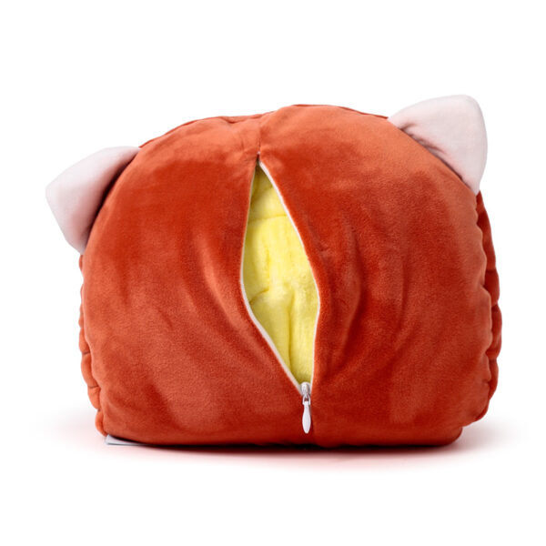 2-in-1 Blankeazzz Plush Toy & Travel Blanket - Adoramals Ru the Red Panda - Image 9