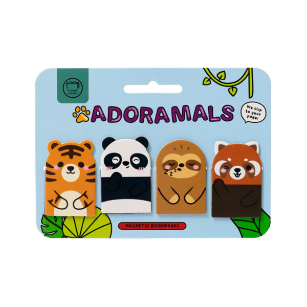 Magnetic Shaped Bookmark Set - Adoramals Wild - Image 2