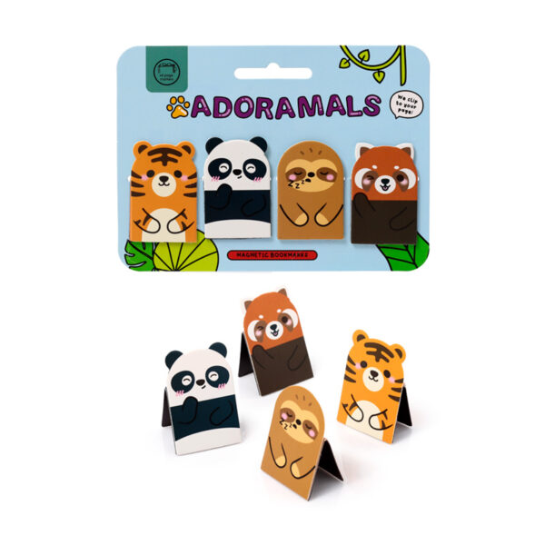 Magnetic Shaped Bookmark Set - Adoramals Wild - Image 8