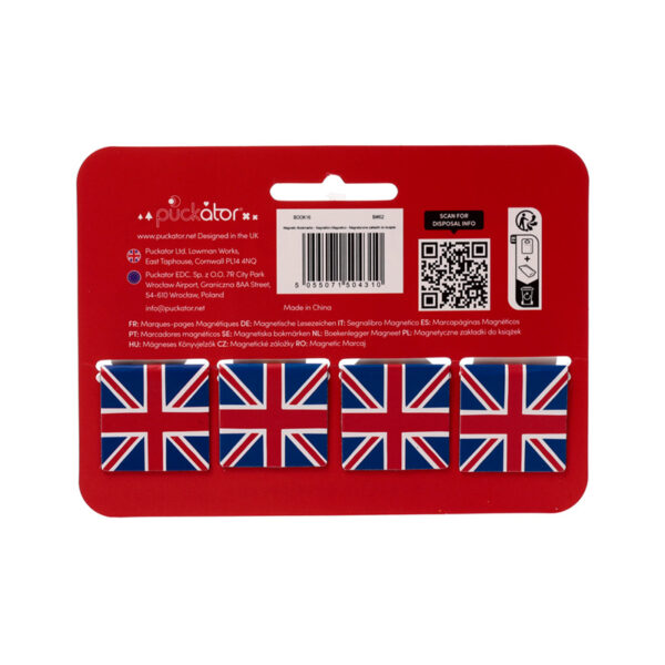 Magnetic Shaped Bookmark Set - London Souvenir - Image 7