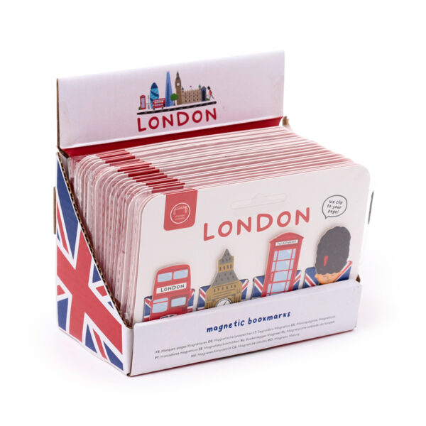 Magnetic Shaped Bookmark Set - London Souvenir - Image 9