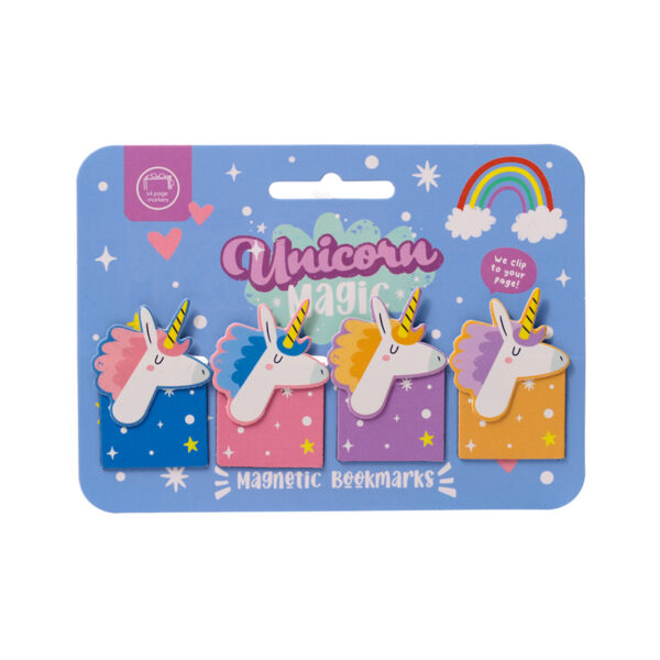 Magnetic Shaped Bookmark Set - Unicorn Magic - Image 2