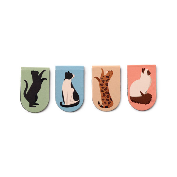 Magnetic Bookmark Set - Feline Fine Cats (New) - Image 5