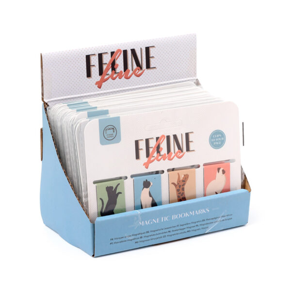 Magnetic Bookmark Set - Feline Fine Cats (New) - Image 9