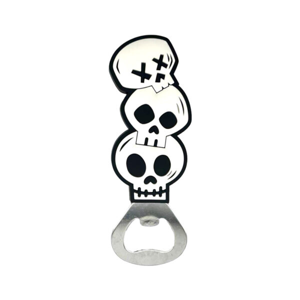 PVC Bottle Opener - Spooky Skulls - Image 2