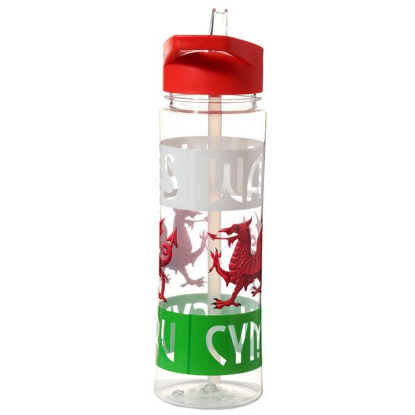 Reusable Water Bottle 550ml - Welsh Dragon Wales (Cymru) Souvenir - Image 3