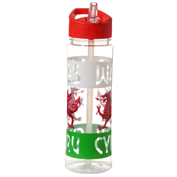 Reusable Water Bottle 550ml - Welsh Dragon Wales (Cymru) Souvenir - Image 5