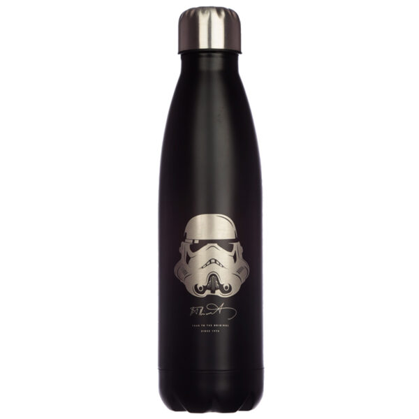 Reusable Insulated Drinks Bottle 500ml - The Original Stormtrooper Black - Image 2