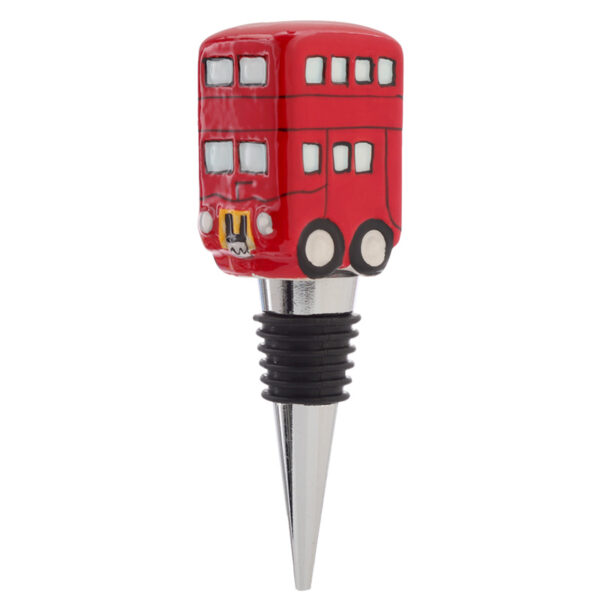 Novelty Ceramic Bottle Stopper - London Icons Routemaster Bus - Image 3