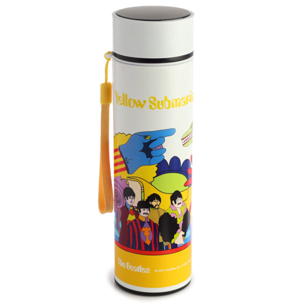 Reusable Insulated Drinks Bottle Digital Thermometer - Yellow Submarine - Image 2