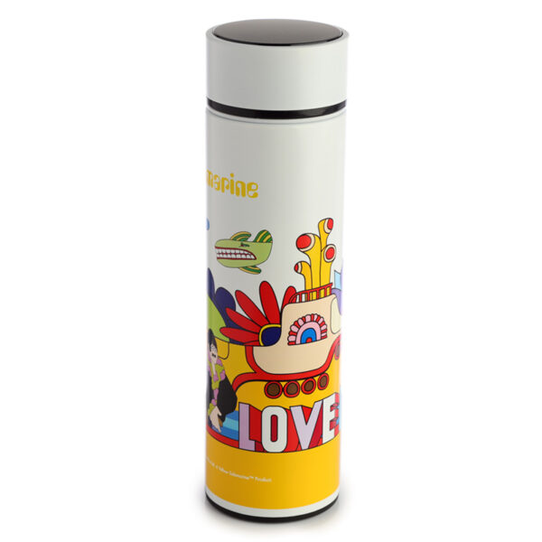 Reusable Insulated Drinks Bottle Digital Thermometer - Yellow Submarine - Image 4